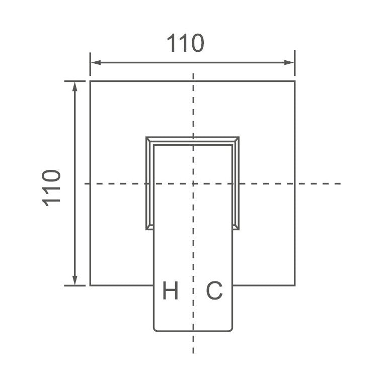 ACQUA Shower Mixer WT 806 - Blue Bathware 