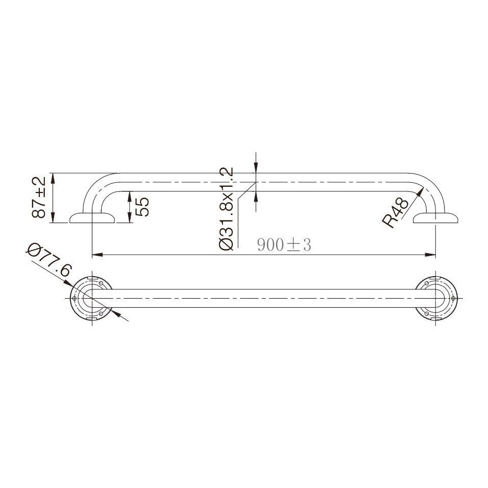 TP GRAB 90 - Blue Bathware 