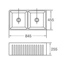Butlers Sink Double Bowl (BS 8545)