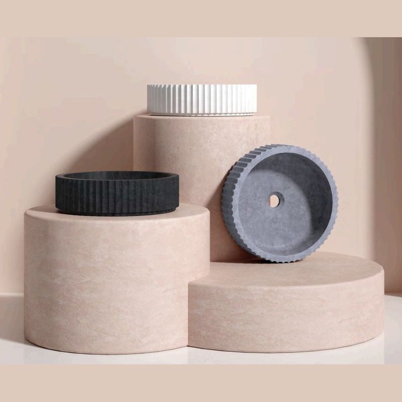 PIAZA Above Counter Basin WB 4011 - Blue Bathware 