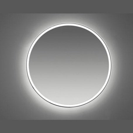600/800mm ECLIPSE Round LED Mirror - Blue Bathware 