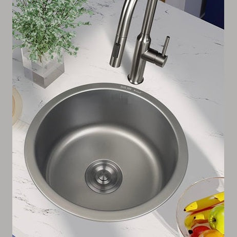 Impact Round Sink - Blue Bathware 