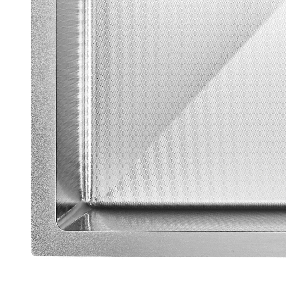 Hana Anti-Scratch 40L Single Kitchen Sink, Stainless Steel
