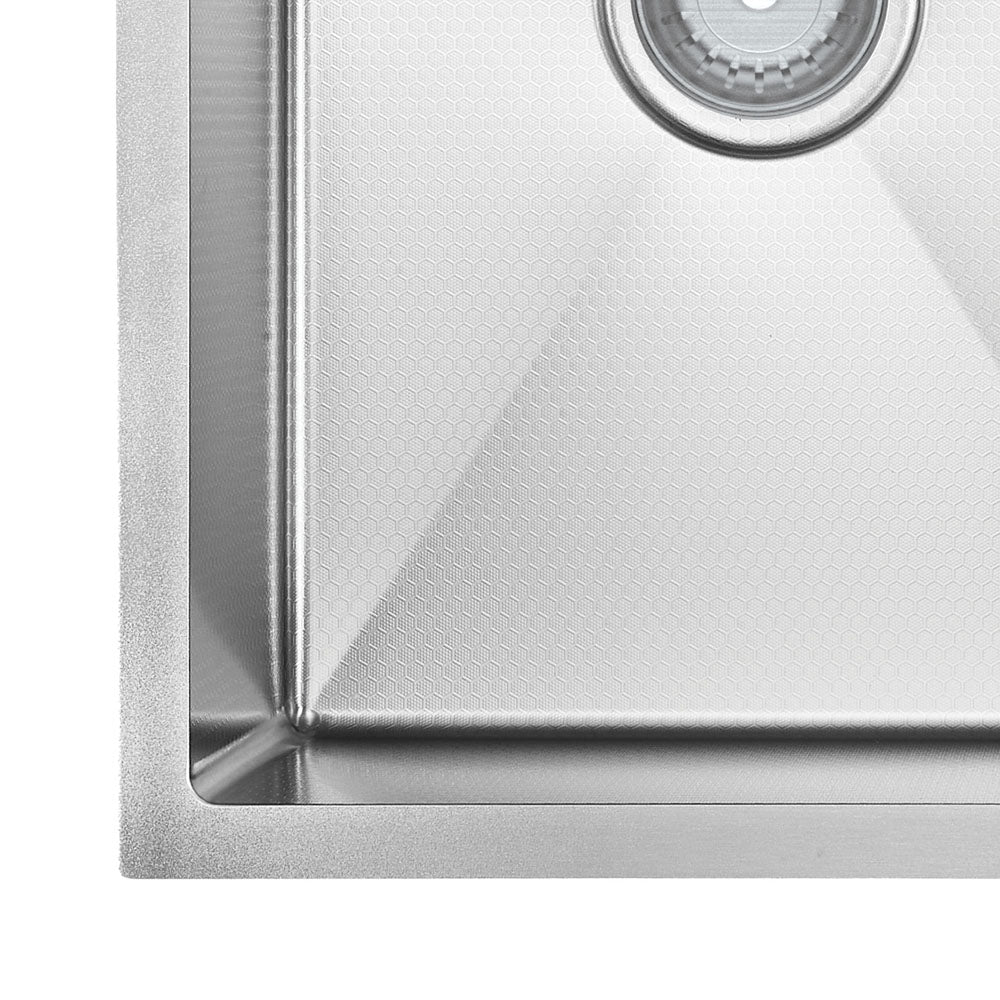 Hana Anti-Scratch 27L/27L Double Kitchen Sink, Stainless Steel