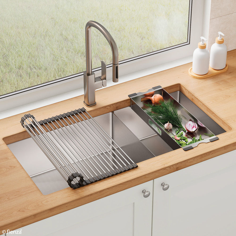 Hana 40L/27L Double Kitchen Sink Kit