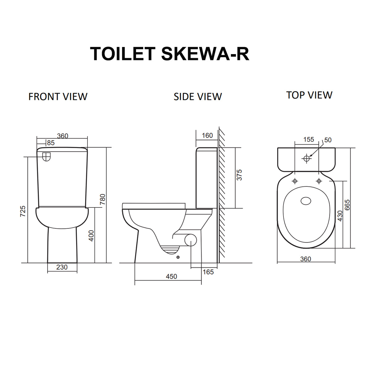 SKEWA Toilet Suite