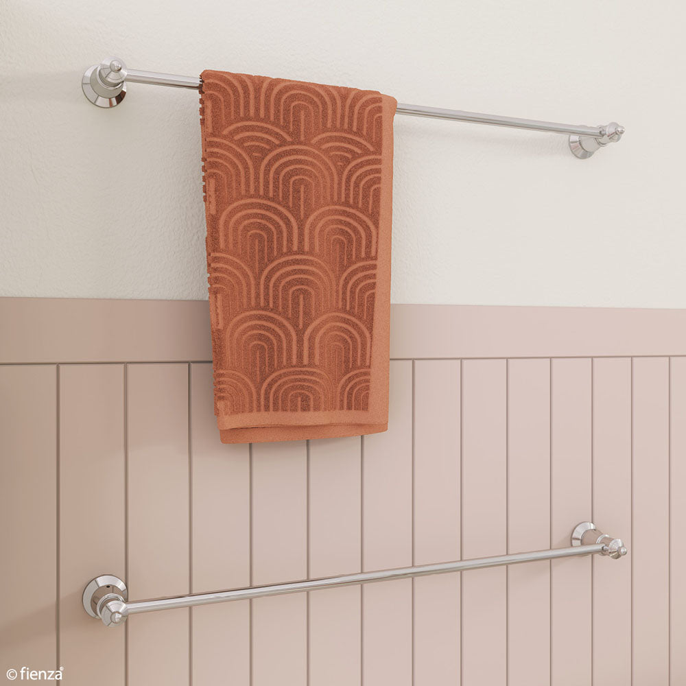 Lillian Towel Rail, Chrome
