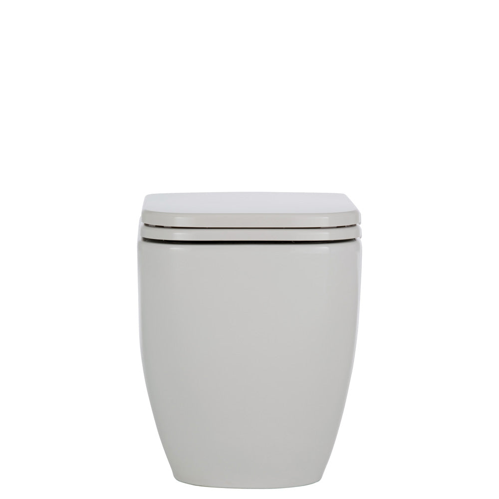 RAK Caroline Wall-Faced Toilet Suite, Gloss White