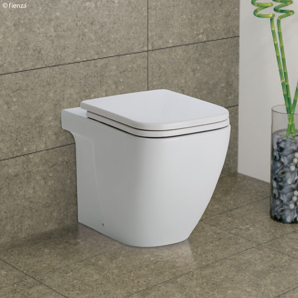 RAK Caroline Wall-Faced Toilet Suite, Gloss White