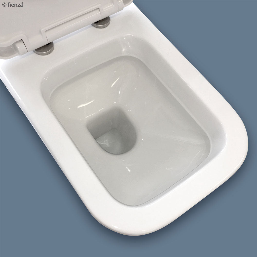 RAK Caroline Wall-Faced Toilet Suite, Gloss White