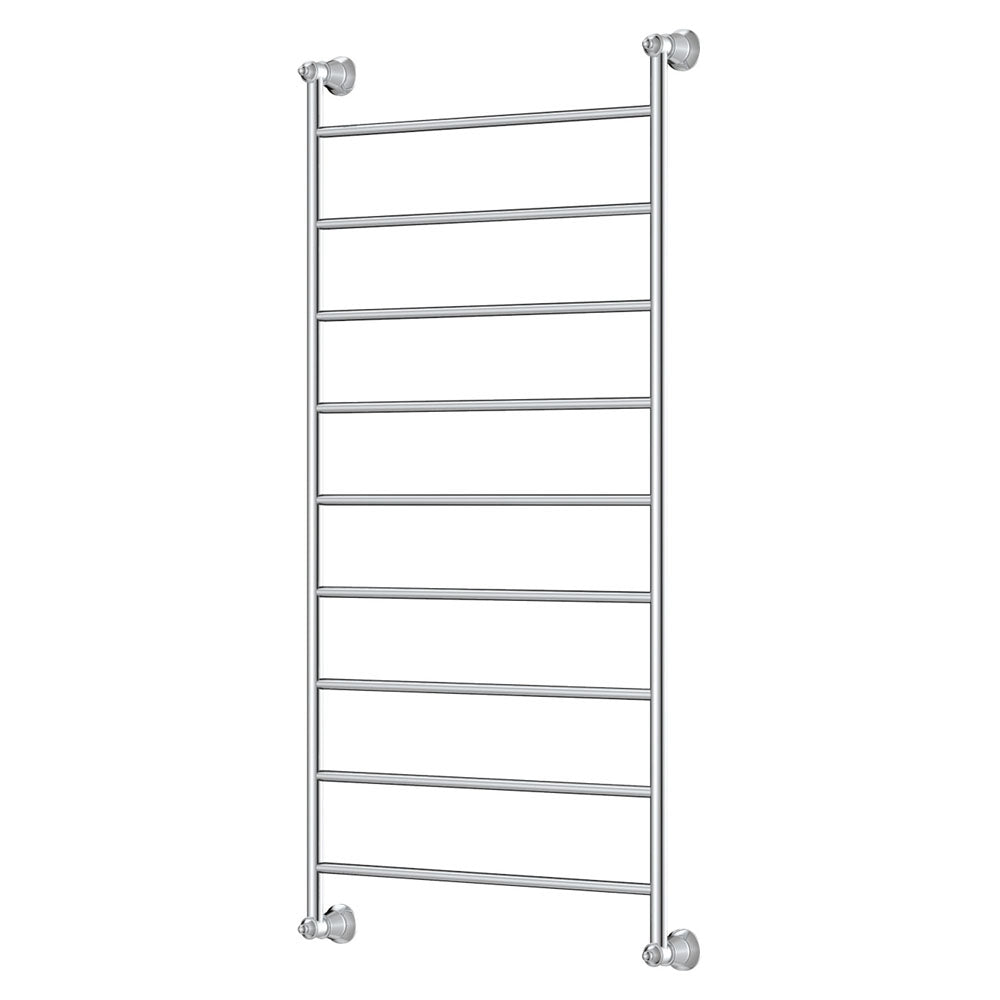 Lillian Heated Towel Rail, 600 x 1200mm, Chrome