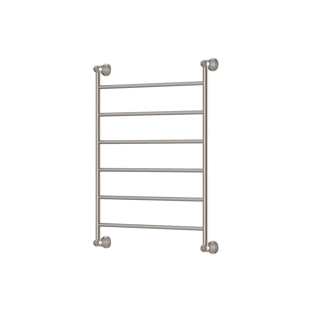 Lillian Heated Towel Rail, 600 x 800mm, Brushed Nickel