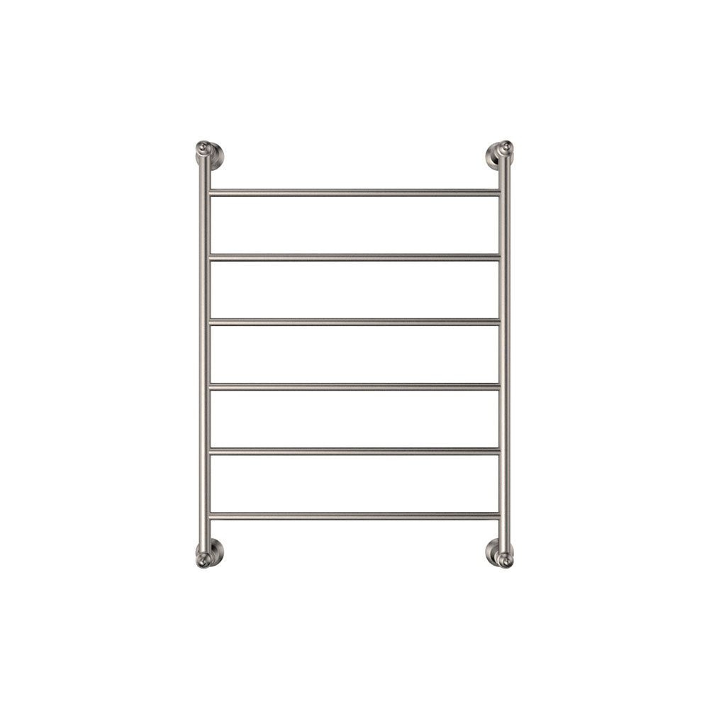 Lillian Heated Towel Rail, 600 x 800mm, Brushed Nickel
