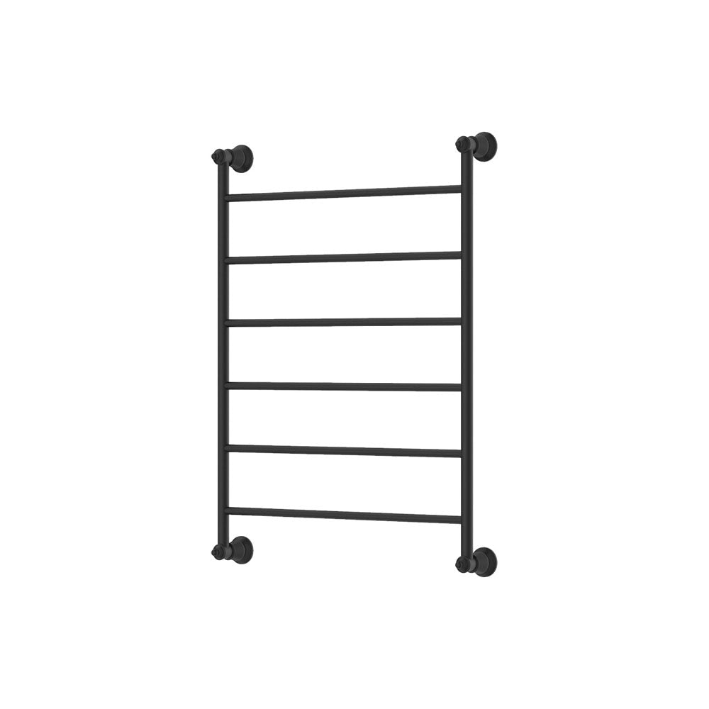 Lillian Heated Towel Rail, 600 x 800mm, Matte Black