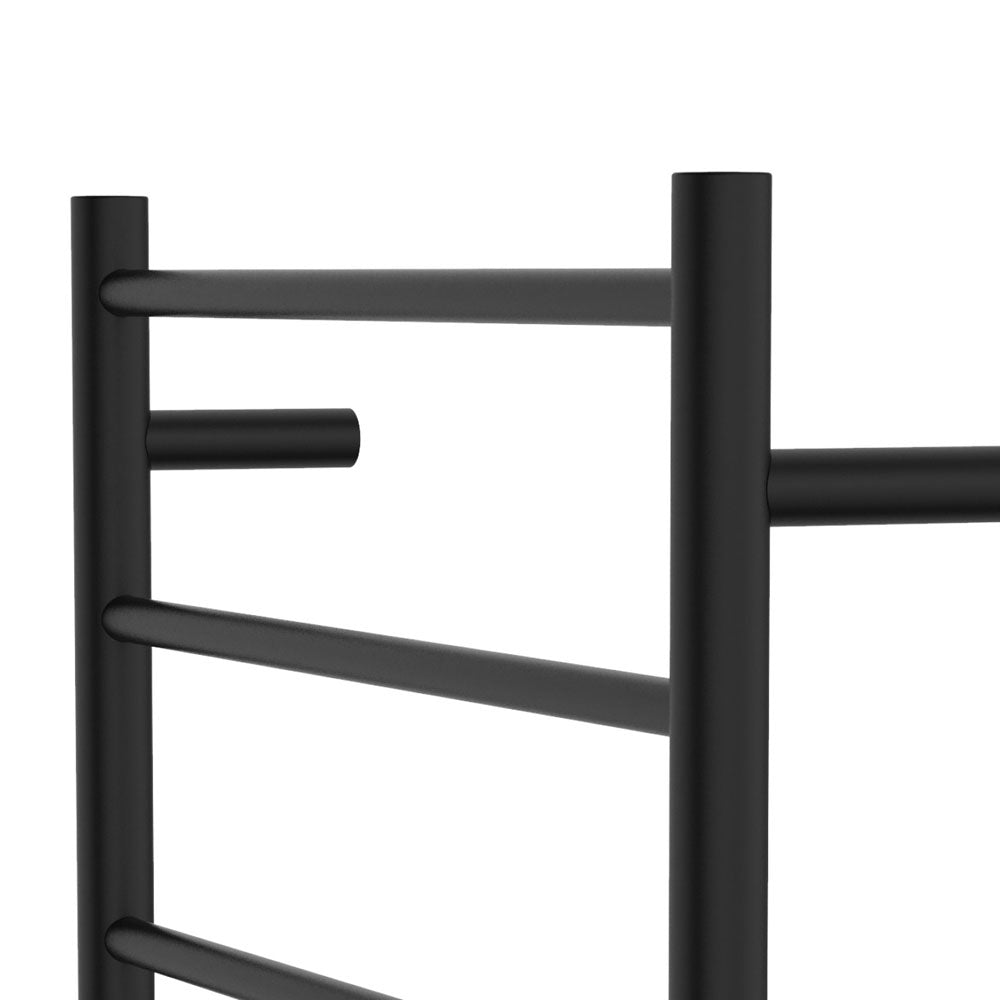 Isabella Heated Towel Rail, 600 x 1200mm, Matte Black
