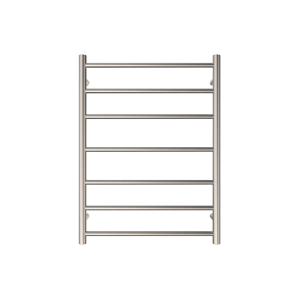 Isabella Heated Towel Rail, 600 x 800mm, Brushed Nickel