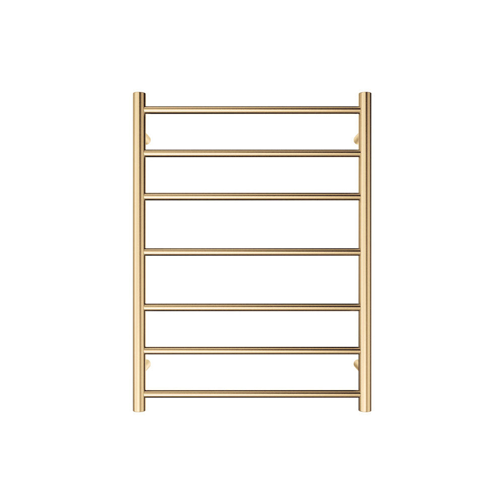 Isabella Heated Towel Rail, 600 x 800mm, Urban Brass