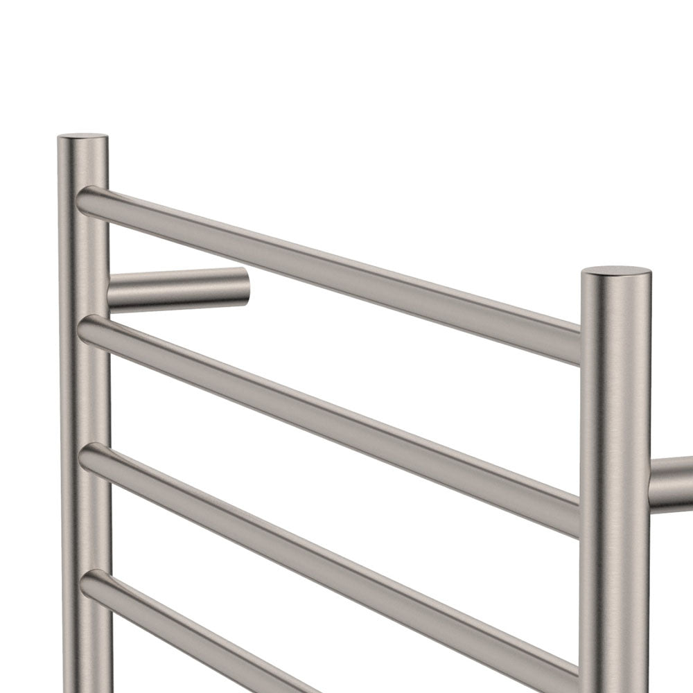 Isabella Heated Towel Rail, 750 x 700mm, Brushed Nickel