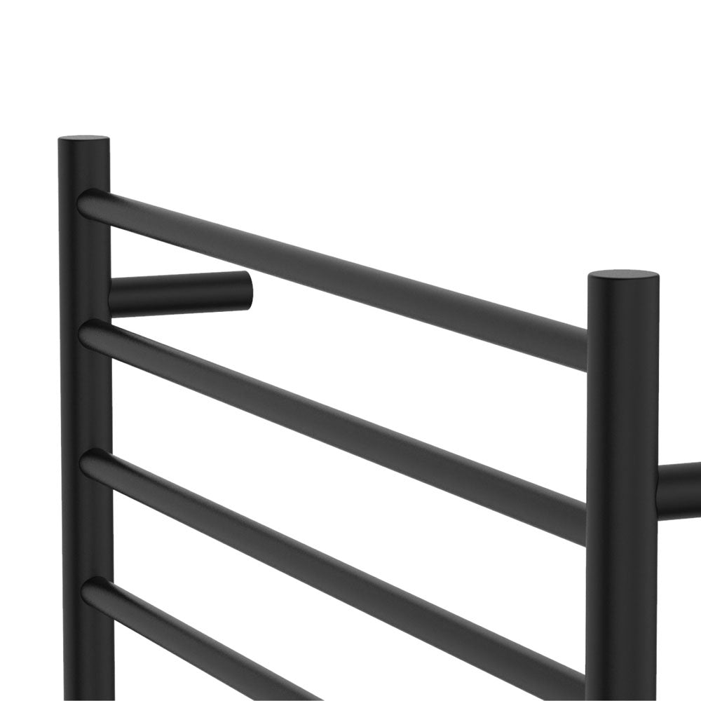 Isabella Heated Towel Rail, 750 x 700mm, Matte Black