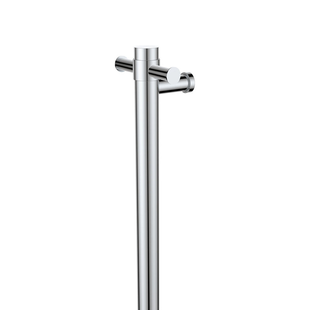 Isabella Vertical Heated Towel Rail, 100 x 900mm, Chrome