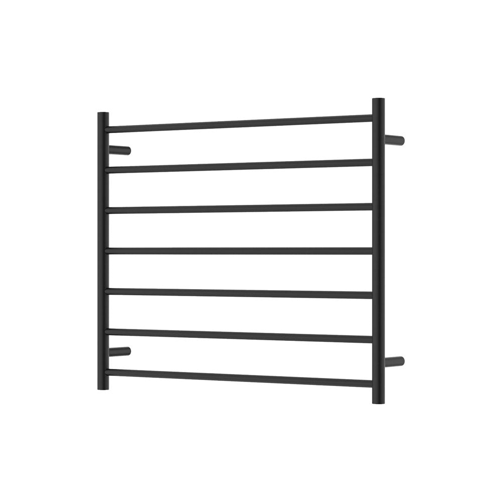 Isabella Heated Towel Rail, 900 x 750mm, Matte Black