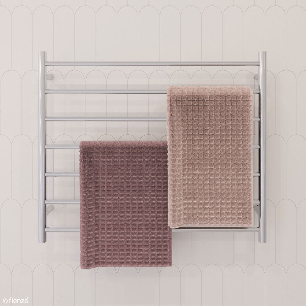 Isabella Heated Towel Rail, 900 x 750mm, Chrome