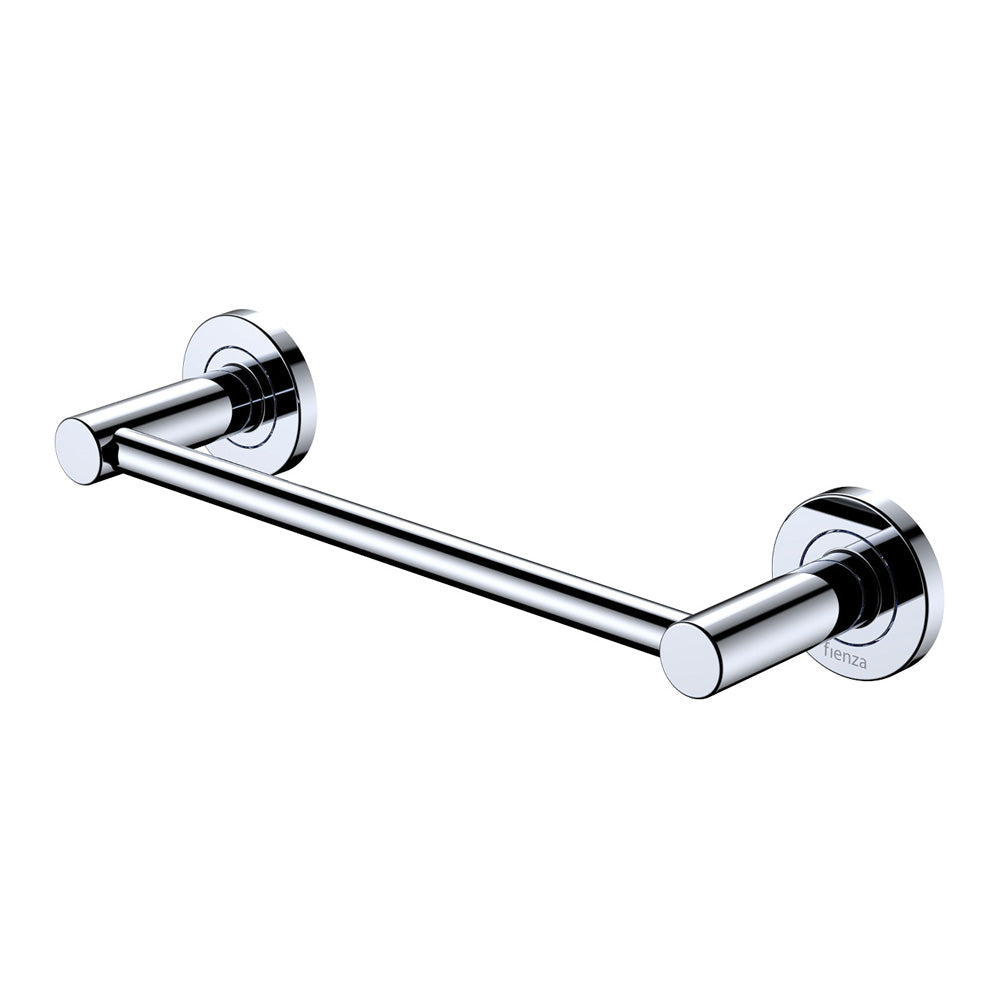 Kaya Single Towel Rail, 300mm, Chrome