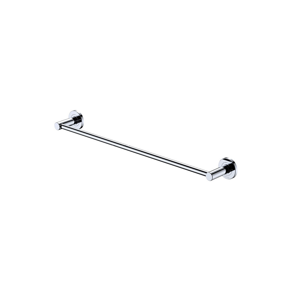 Kaya Single Towel Rail, 600mm, Chrome