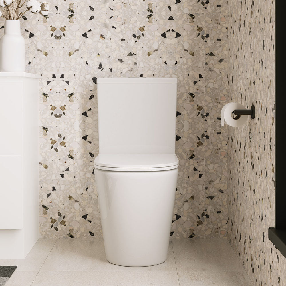 Kaya Toilet Roll Holder, Matte Black