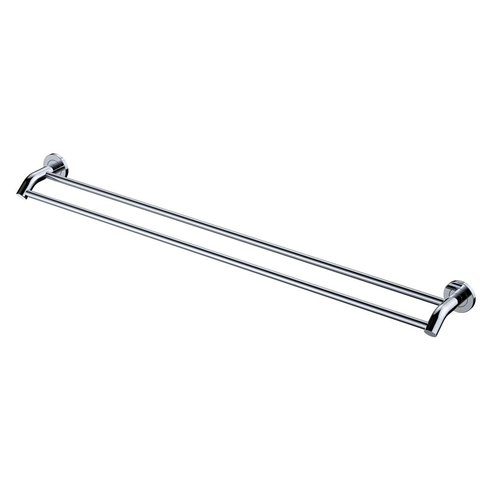 Kaya Double Towel Rail, 900mm, Chrome