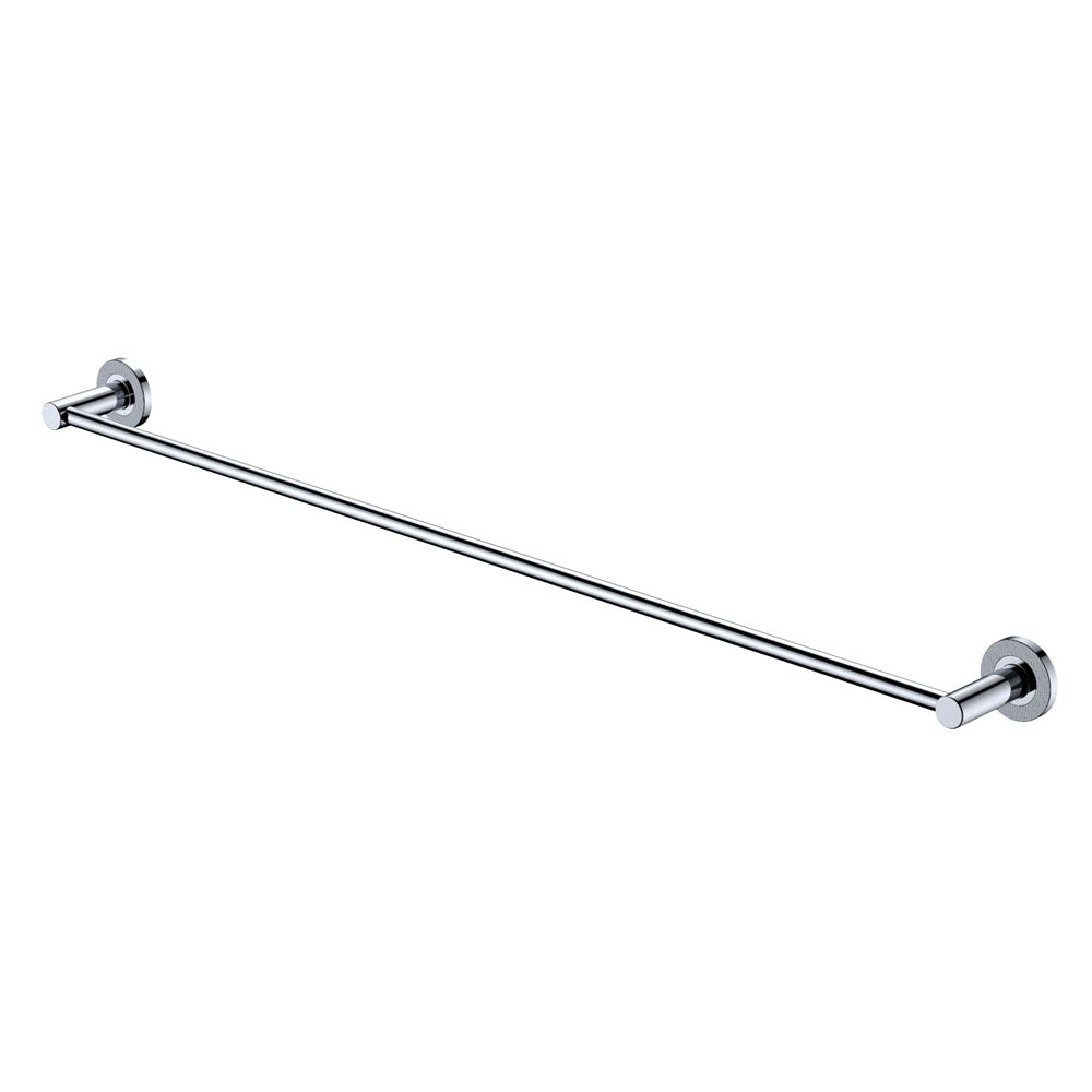 Axle 900mm Single Towel Rail, Chrome