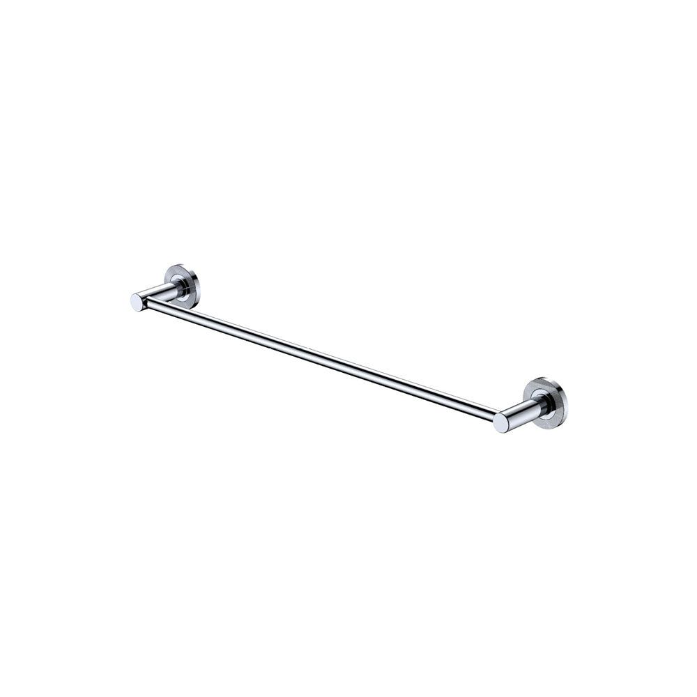Axle 600mm Single Towel Rail, Chrome