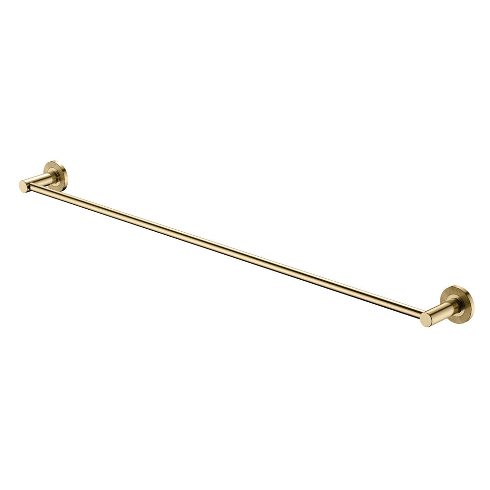 Axle 900mm Single Towel Rail, Urban Brass