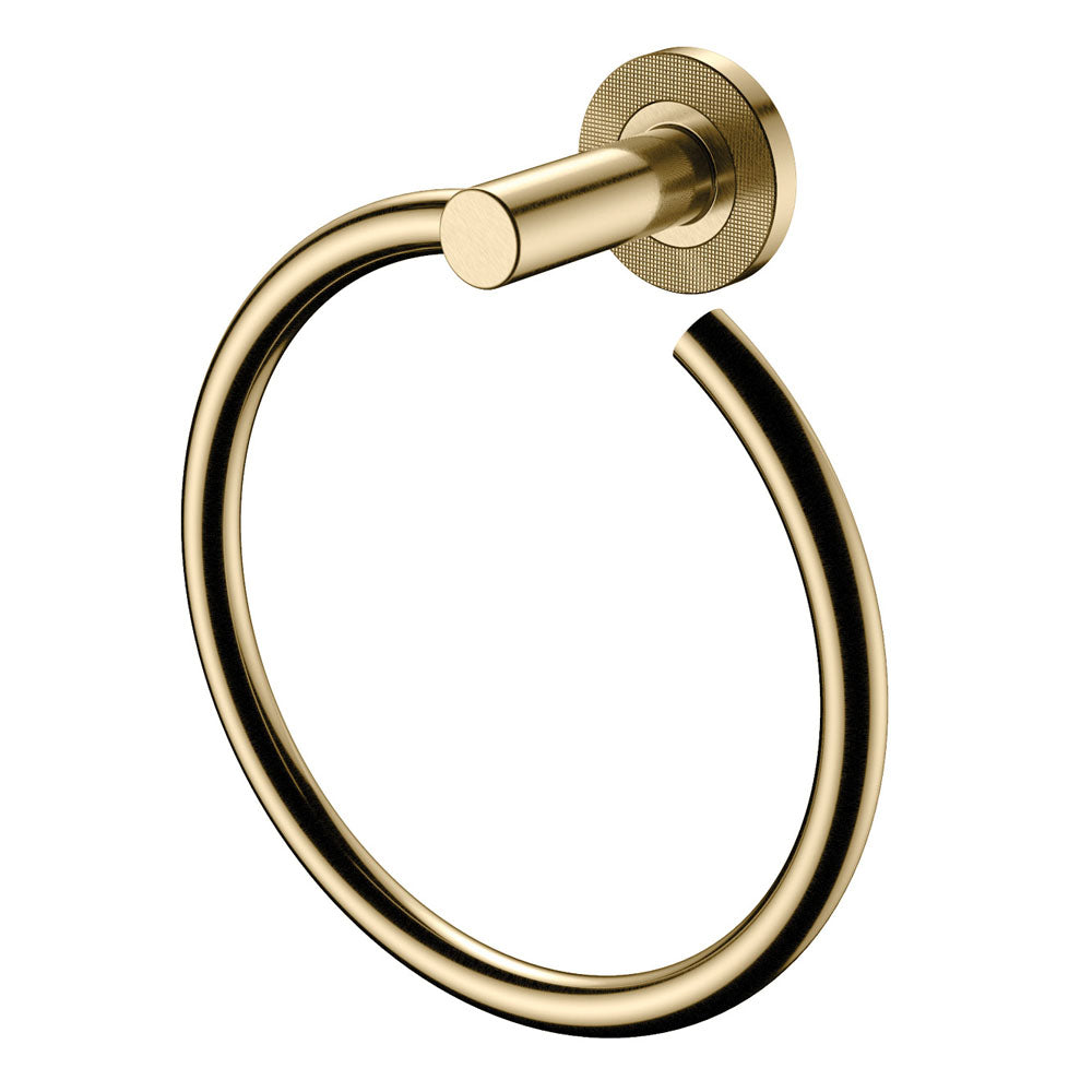 Axle Hand Towel Ring, Urban Brass