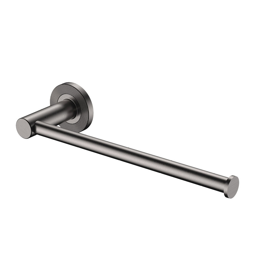 Axle Hand Towel Rail/Roll Holder, Gun Metal