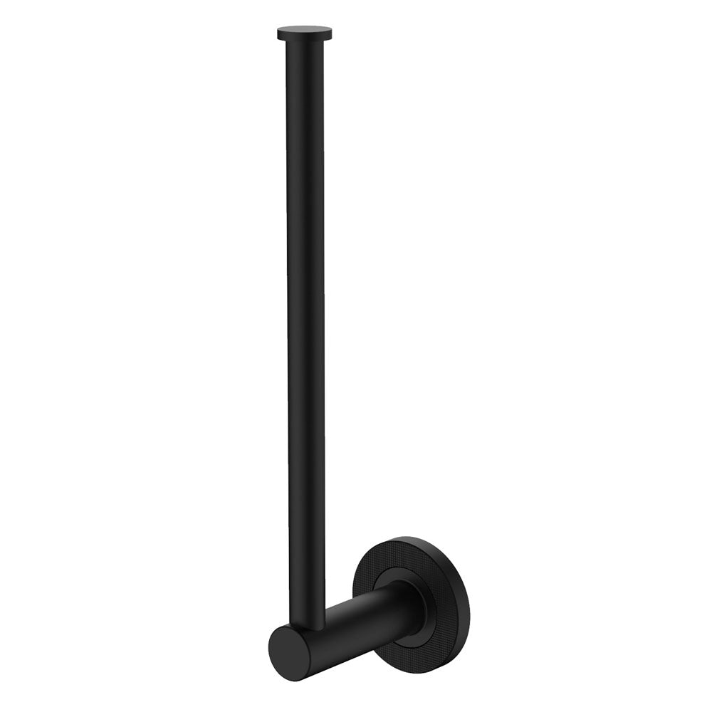 Axle Hand Towel Rail/Roll Holder, Matte Black