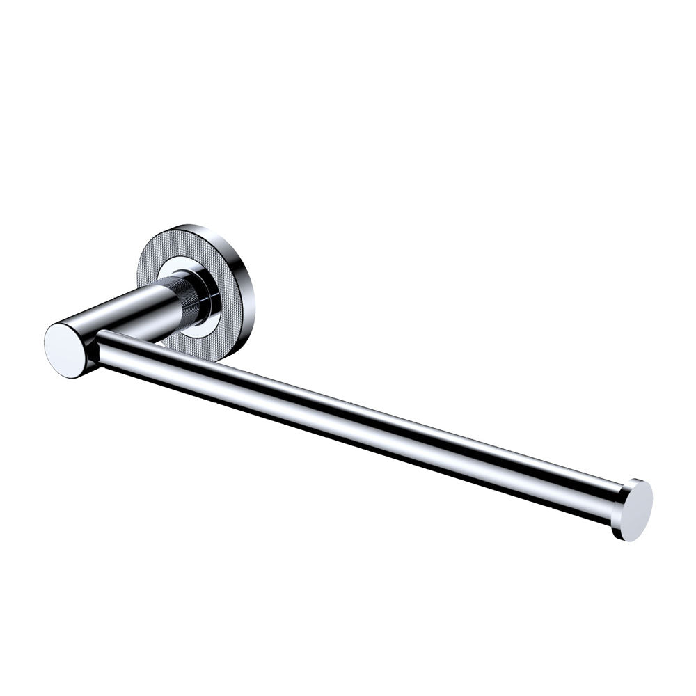 Axle Hand Towel Rail/Roll Holder, Chrome