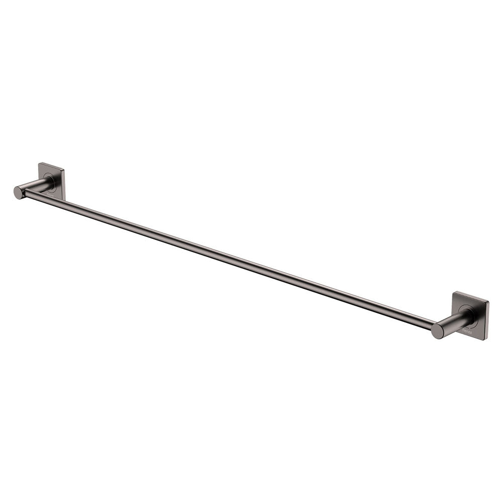 Sansa Single Towel Rail, 900mm, Gun Metal