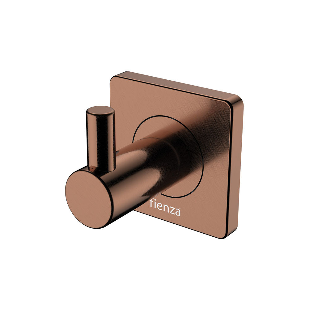 Sansa Robe Hook, Brushed Copper