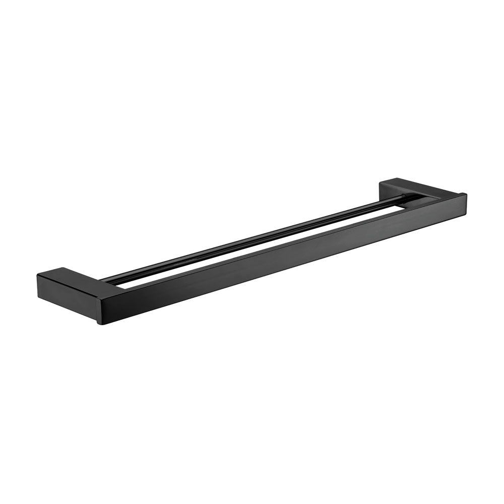 Koko Double Towel Rail, 810 mm, Matte Black