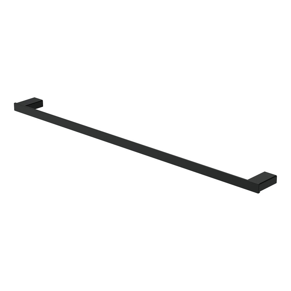 Tono Single Towel Rail, 810 mm, Matte Black