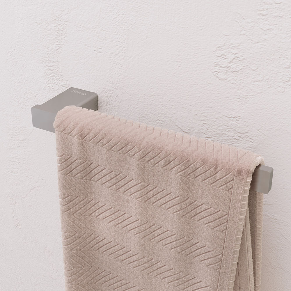 Tono Hand Towel Rail, Brushed Nickel