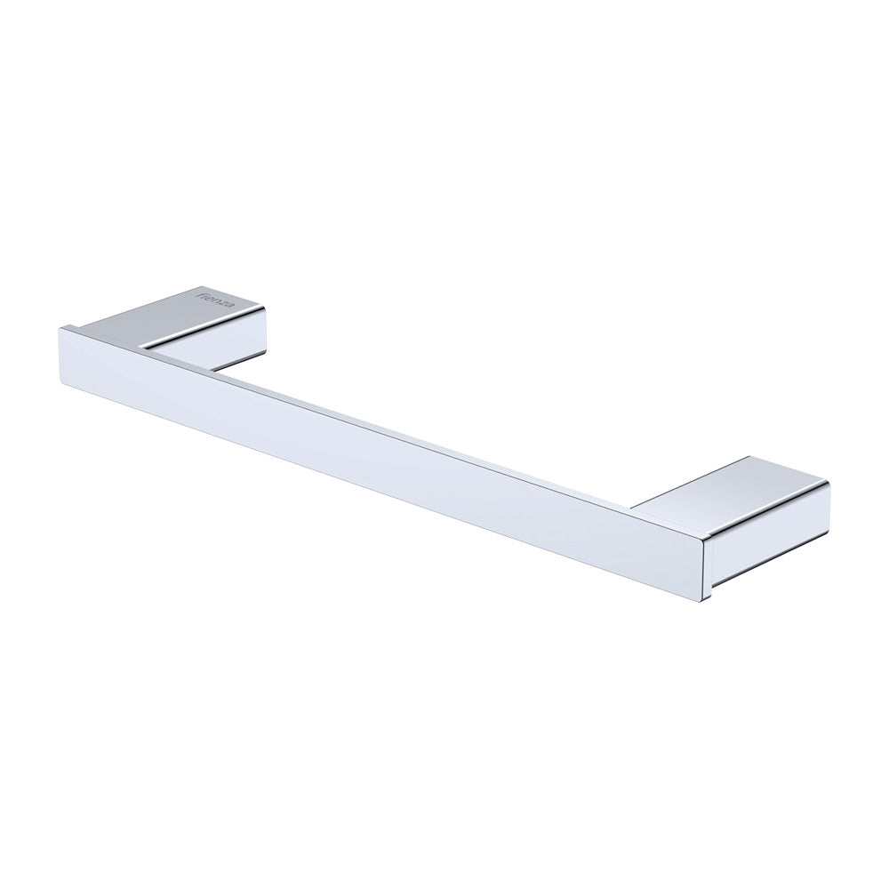 Tono Single Towel Rail, 300mm, Chrome