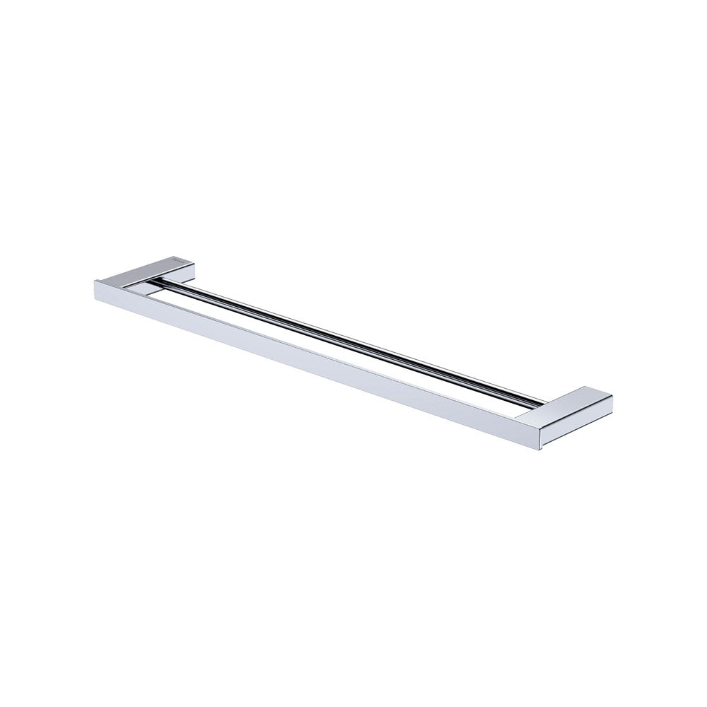 Tono Double Towel Rail, 610 mm, Chrome