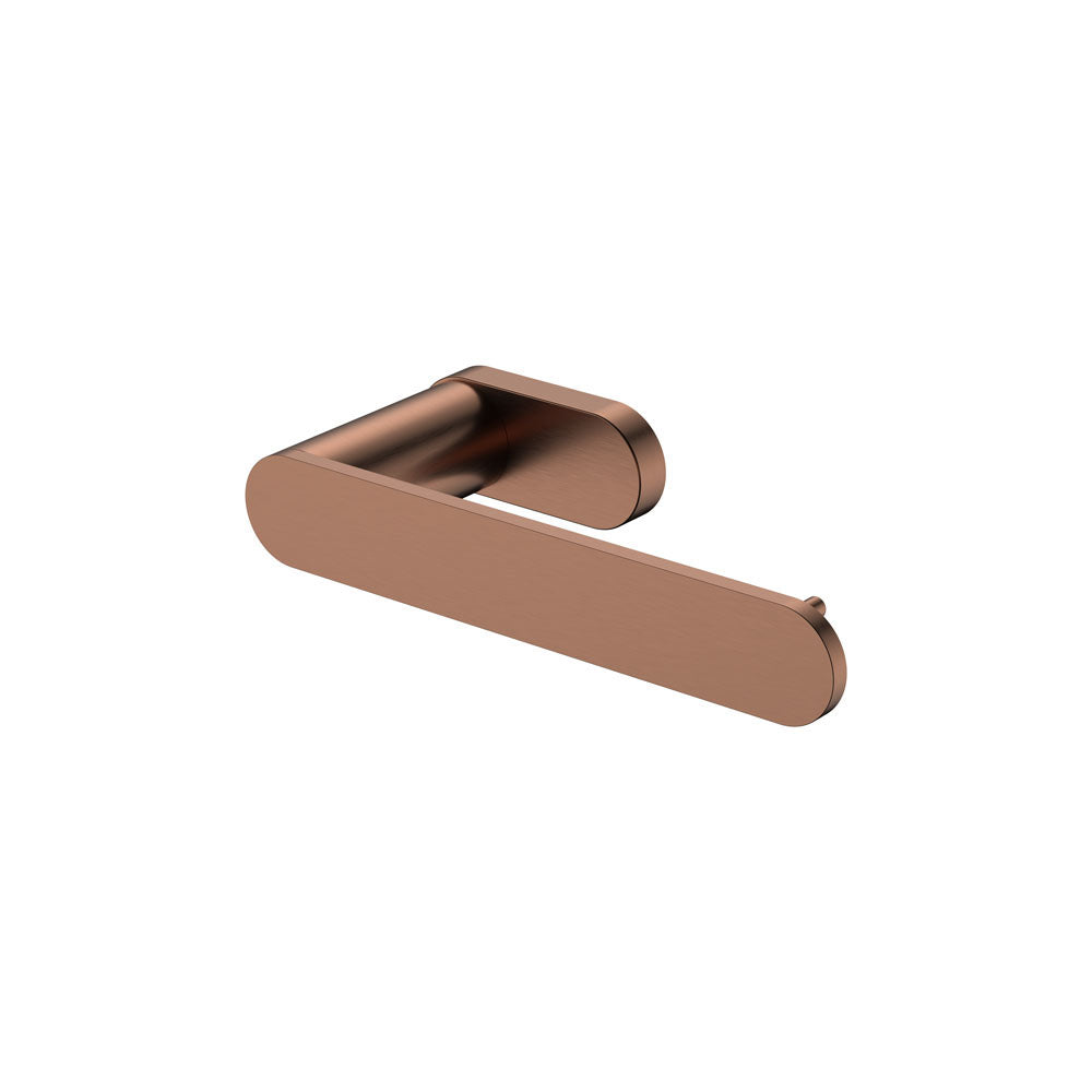 Empire Slim Toilet Roll Holder, Brushed Copper