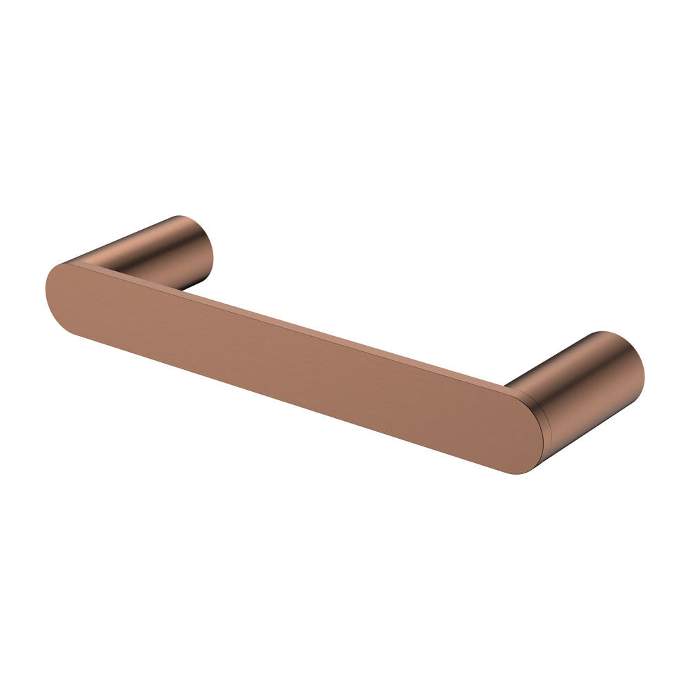 Empire Slim Hand Towel Rail, Brushed Copper