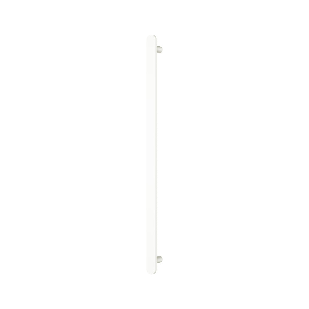 Empire Slim Vertical Heated Towel Rail, 60 x 900mm, Matte White