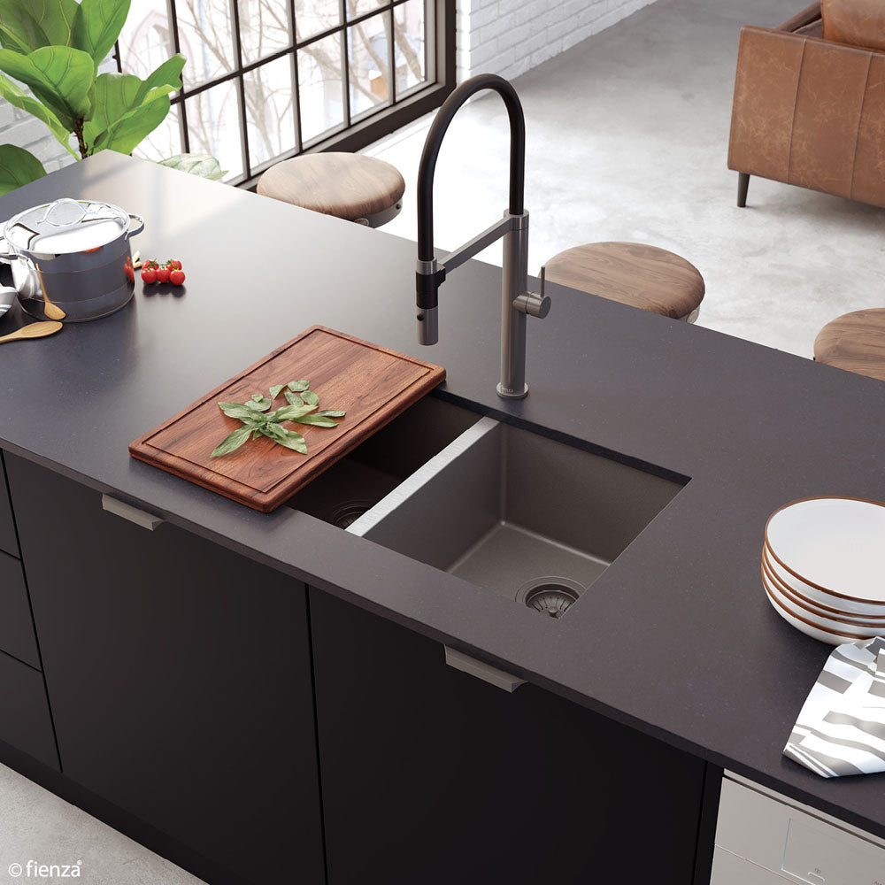 Hana Sink Colander, PVD Carbon Metal