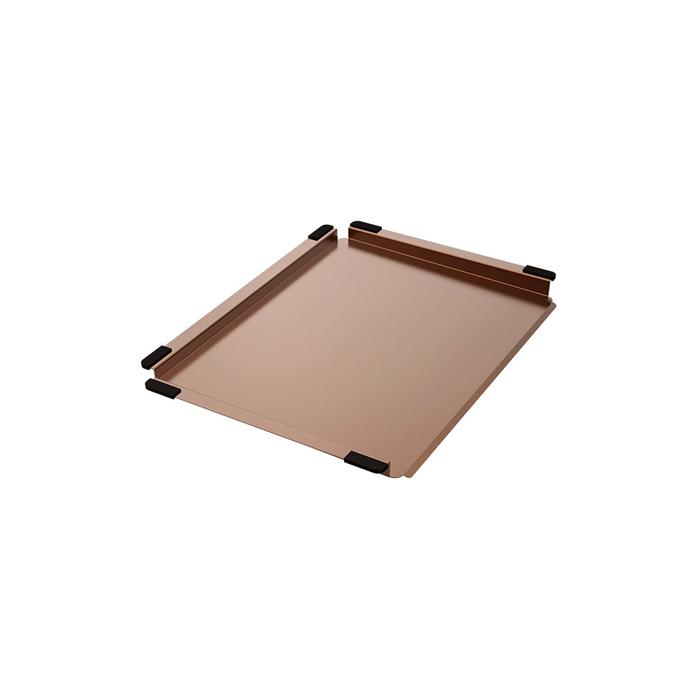 Hana Sink Drainer Tray, PVD Brushed Copper