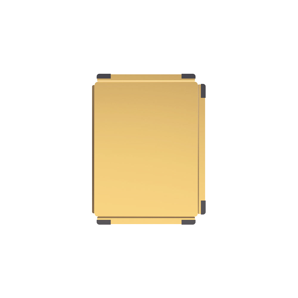 Hana Sink Drainer Tray, PVD Rugged Brass